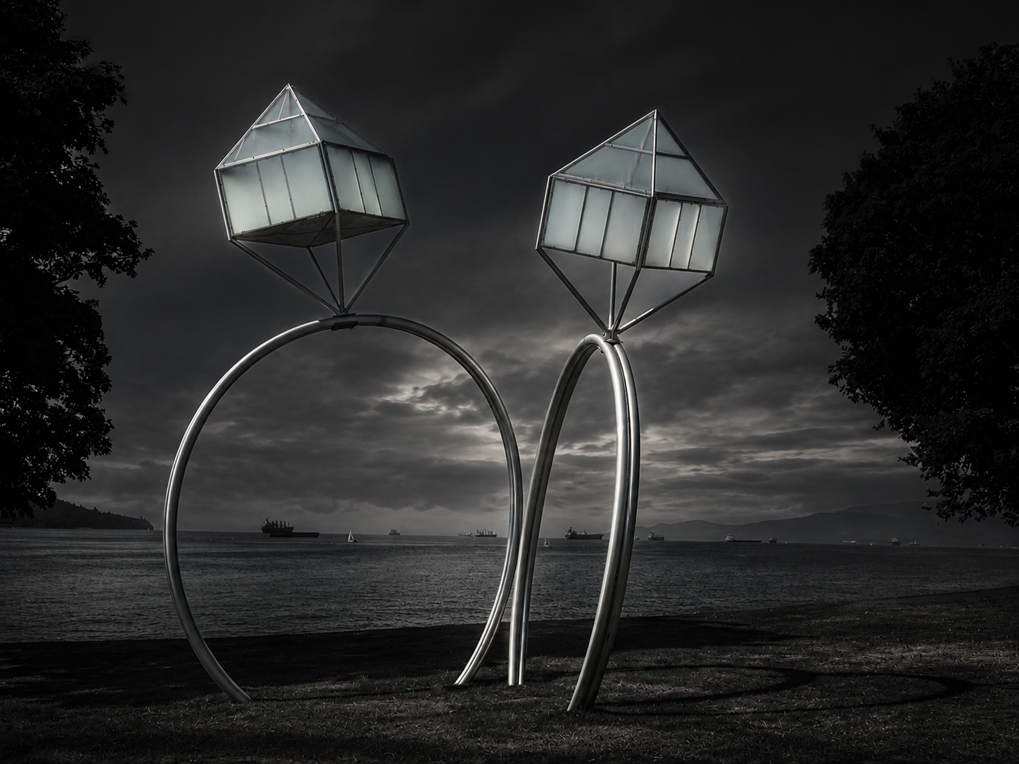 Engagement by Dennis Oppenheim, Beijing